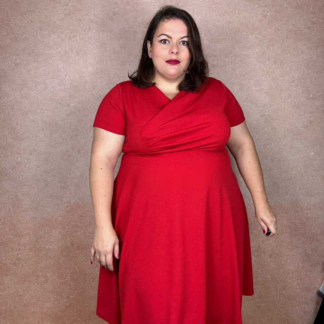 ROBE ÉLÉGANTE DRAPPÉ HAUT