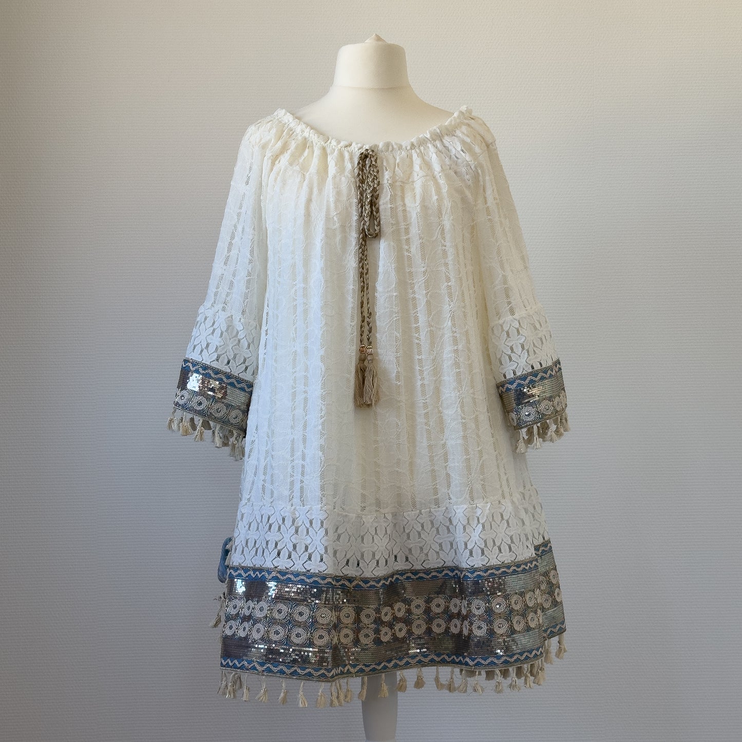 ROBE DENTELLE BLANCHE