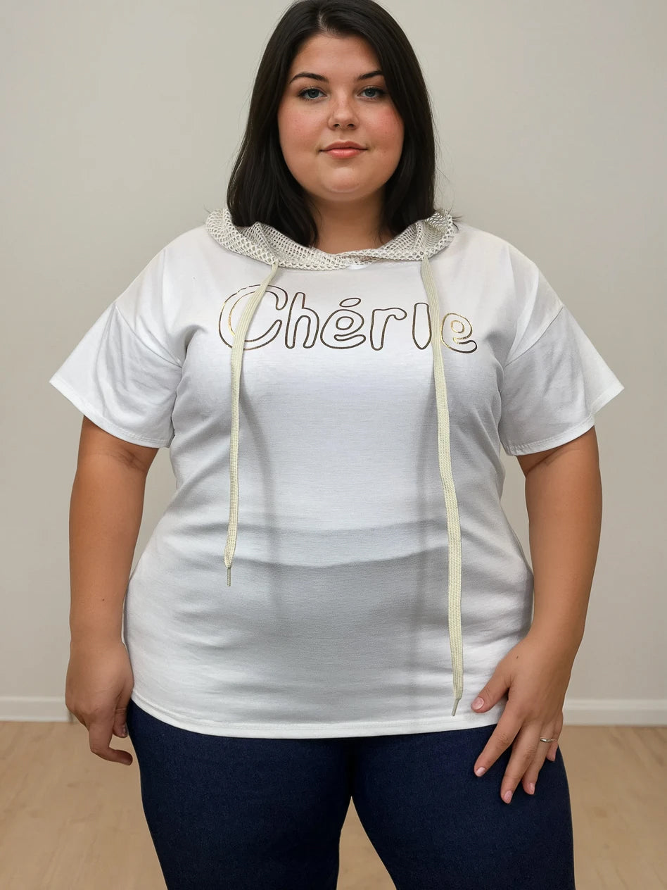 TOP CHERI BLANC L'indisciplinée