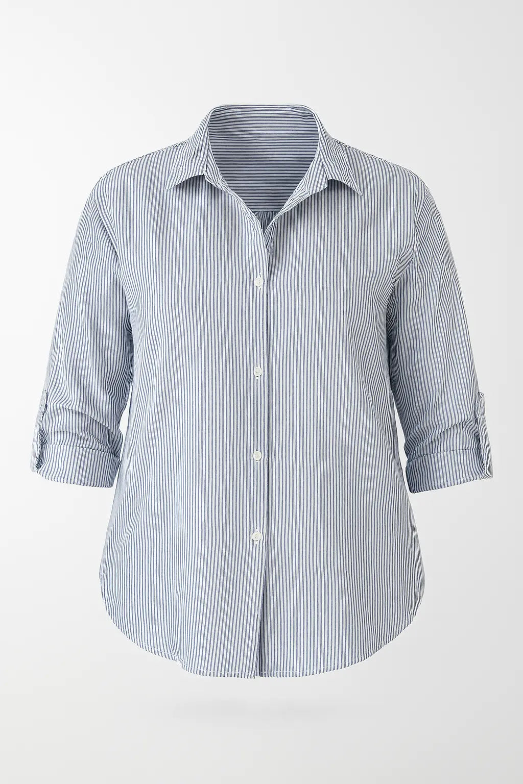 CHEMISE RAYÉE BLEUE L'indisciplinée