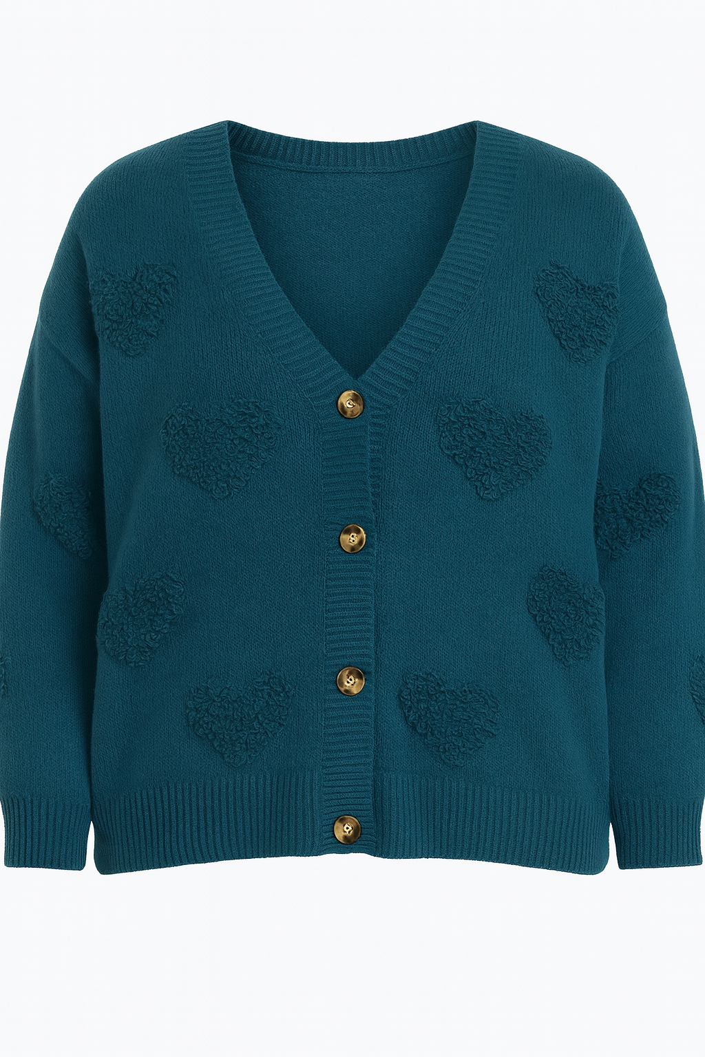 GILET PETROL COEUR L'indisciplinée