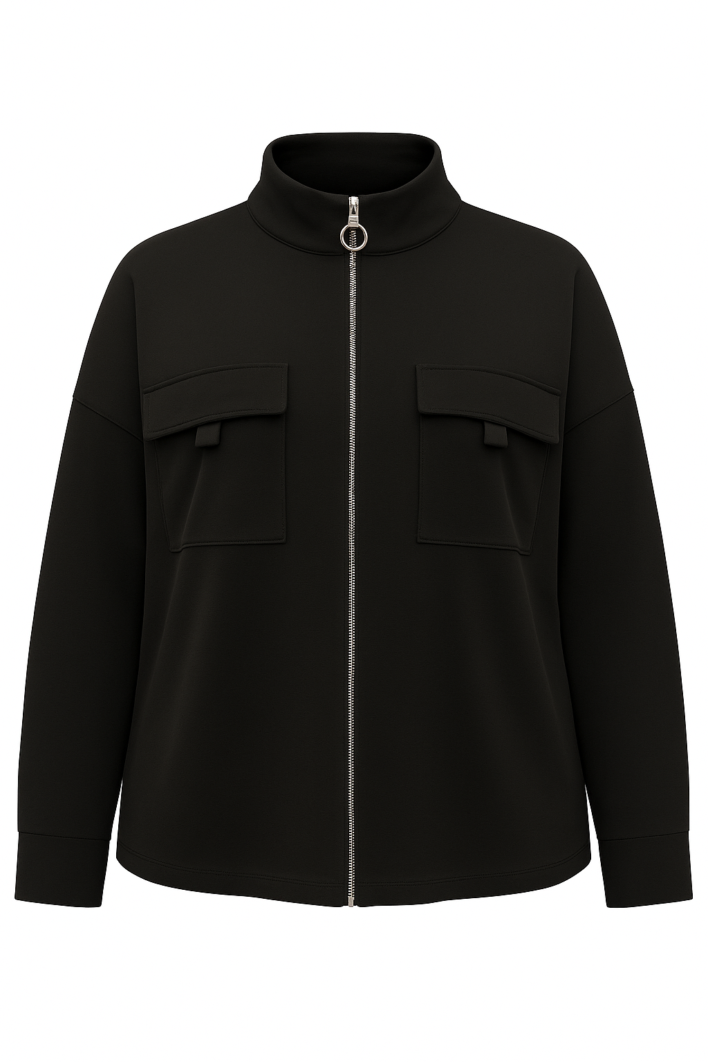 VESTE TYPE SAHARIENNE NOIRE