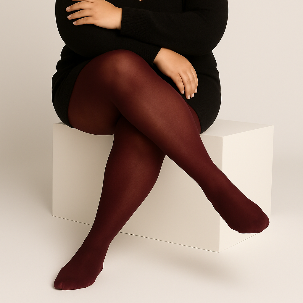 COLLANTS 50 DENIERS BORDEAUX L'indisciplinée