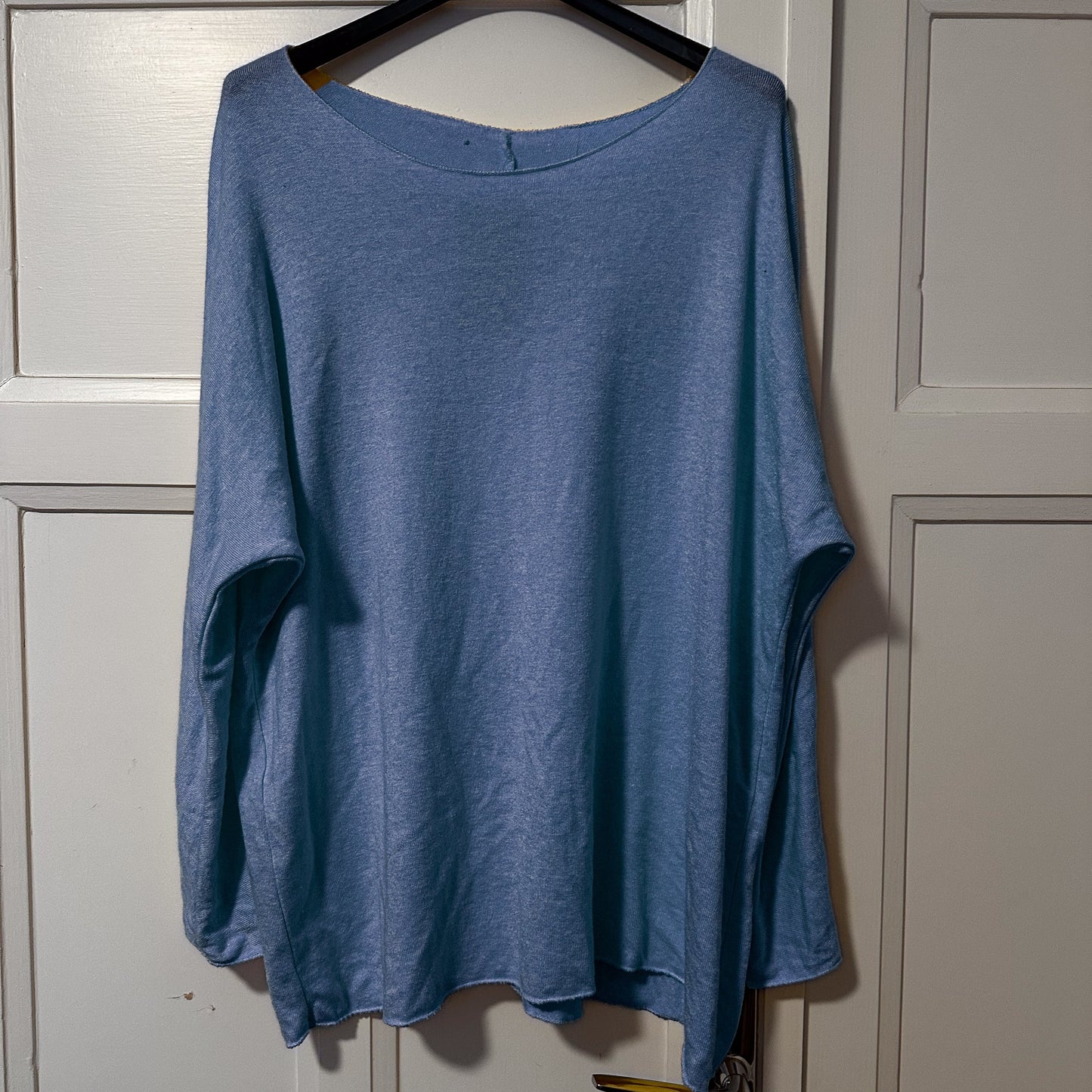 HAUT VISCOSE TOUT DOUX BLEU JEAN