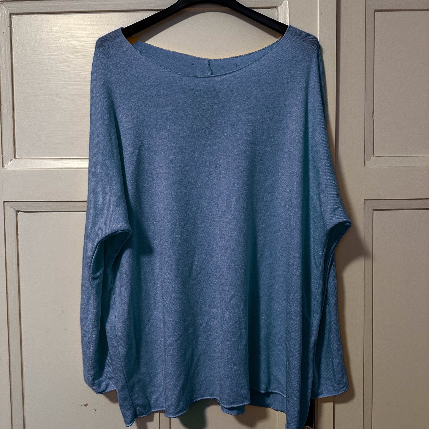 HAUT VISCOSE TOUT DOUX BLEU JEAN