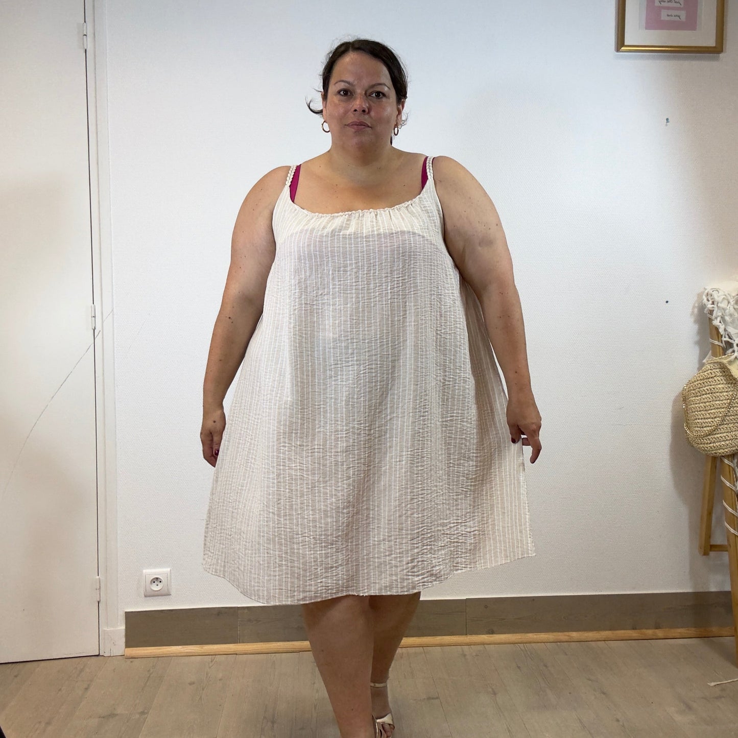ROBE LINA BEIGE