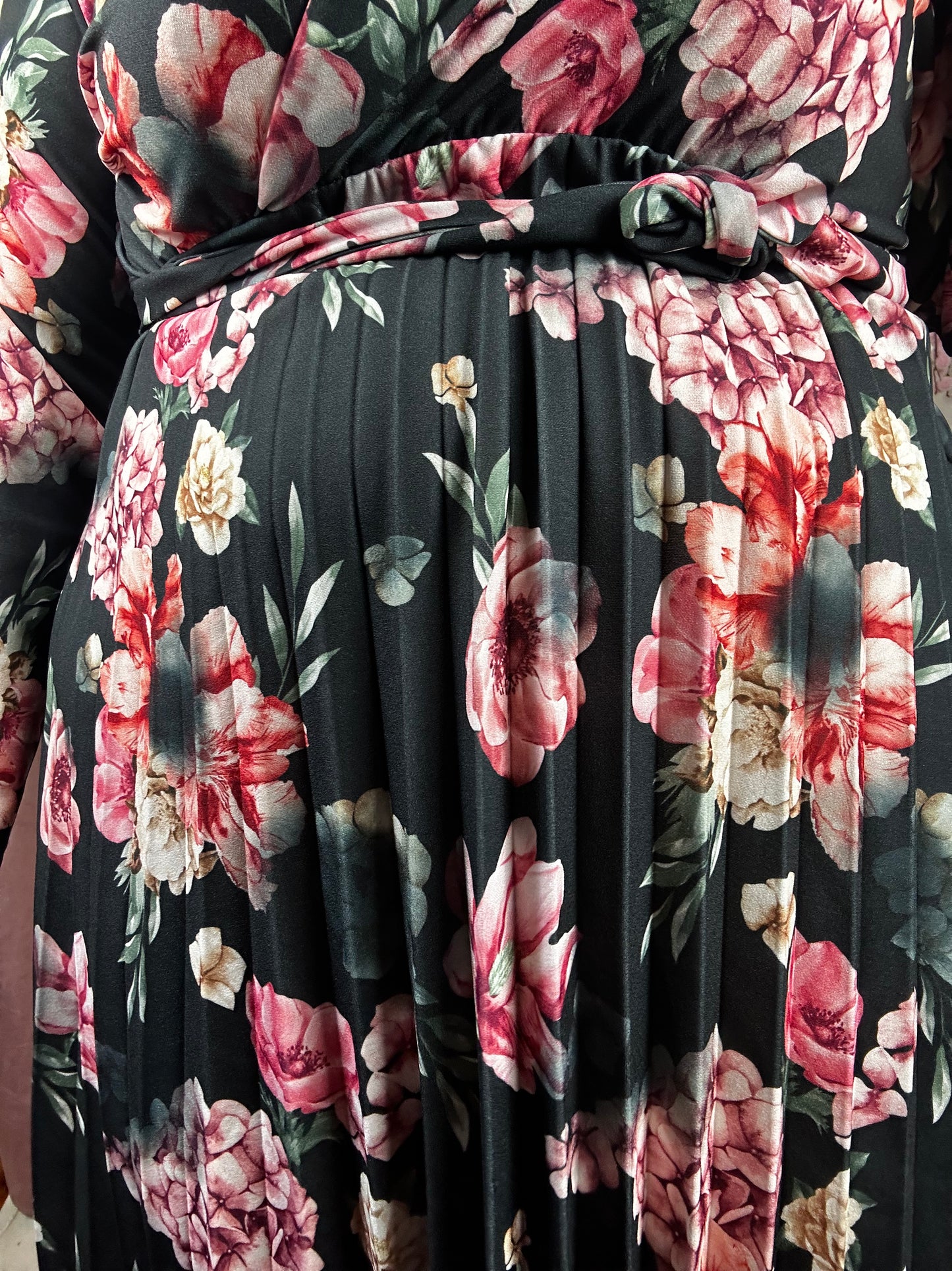 ROBE EMPIRE FLEURIE
