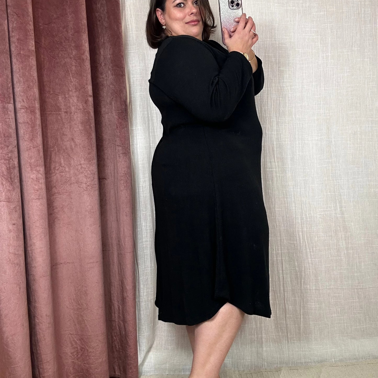 ROBE LONGUE TRICOT