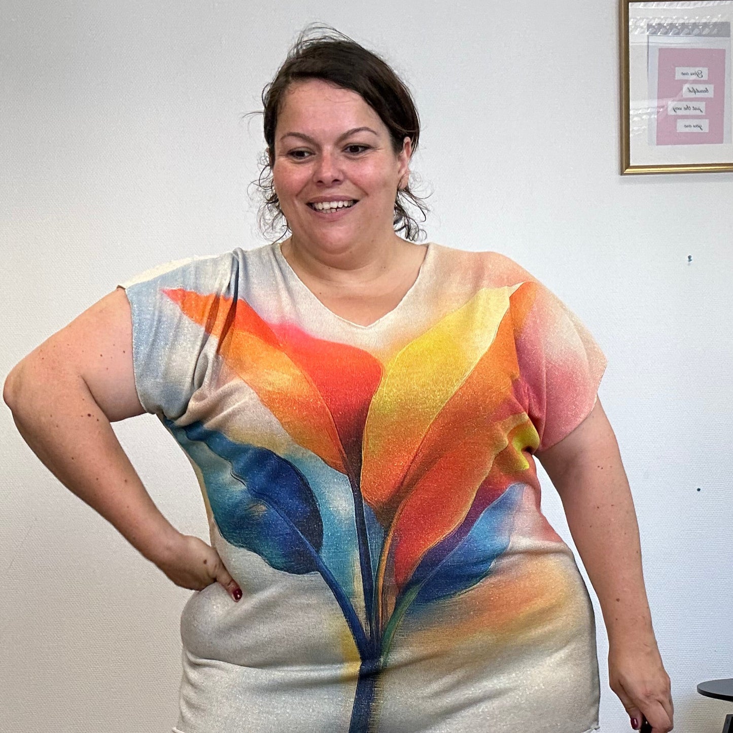TOP LUREX MULTICOLORE