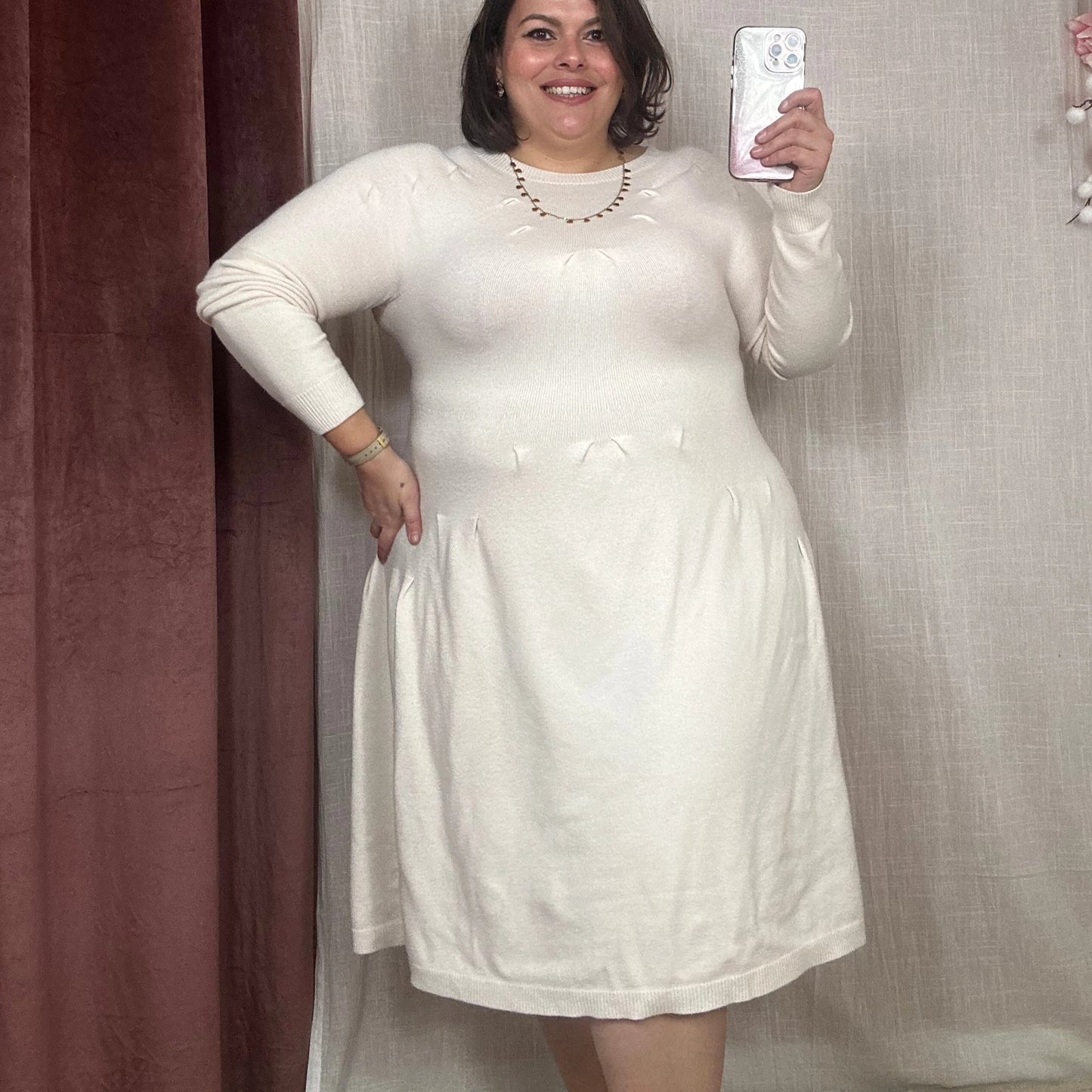 ROBE EN MAILLE