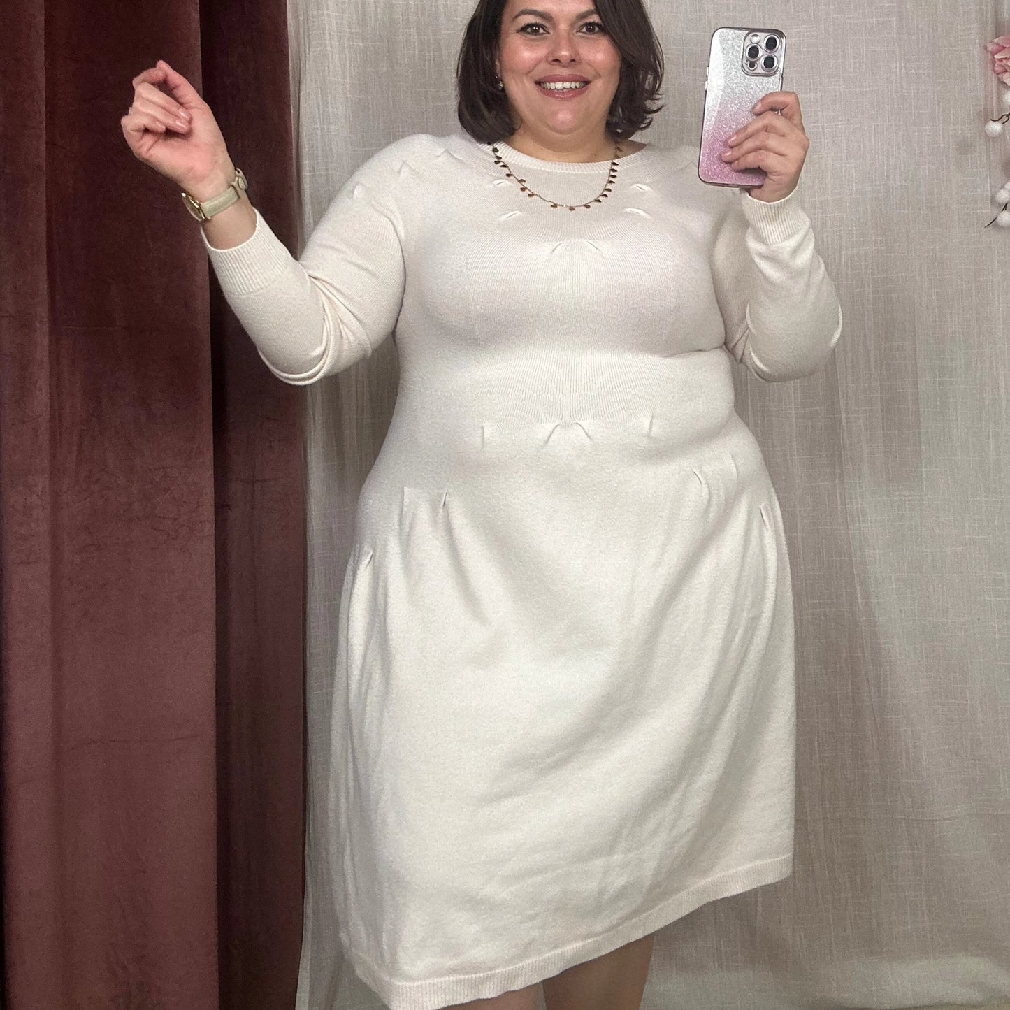 ROBE EN MAILLE
