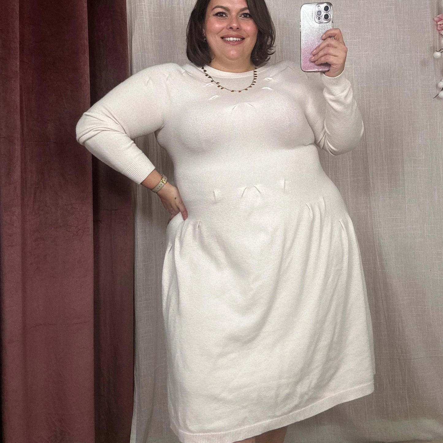 ROBE EN MAILLE