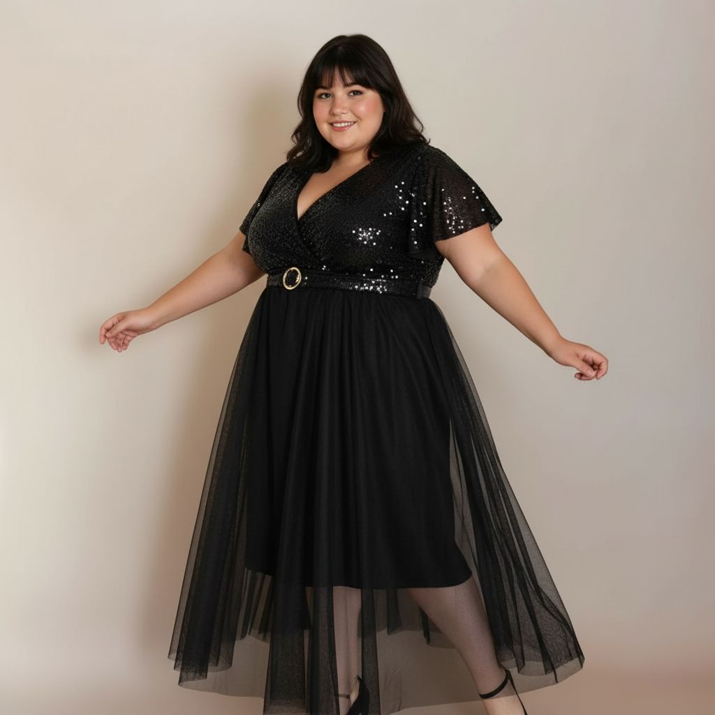 ROBE DE SOIRÉE NOIRE L'indisciplinée