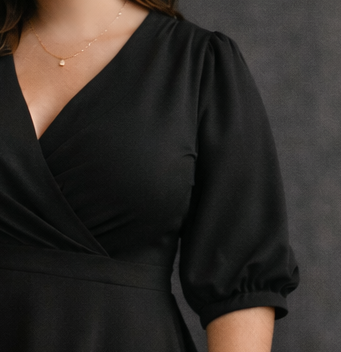 Vêtements curvy noir – Mode grande taille moderne