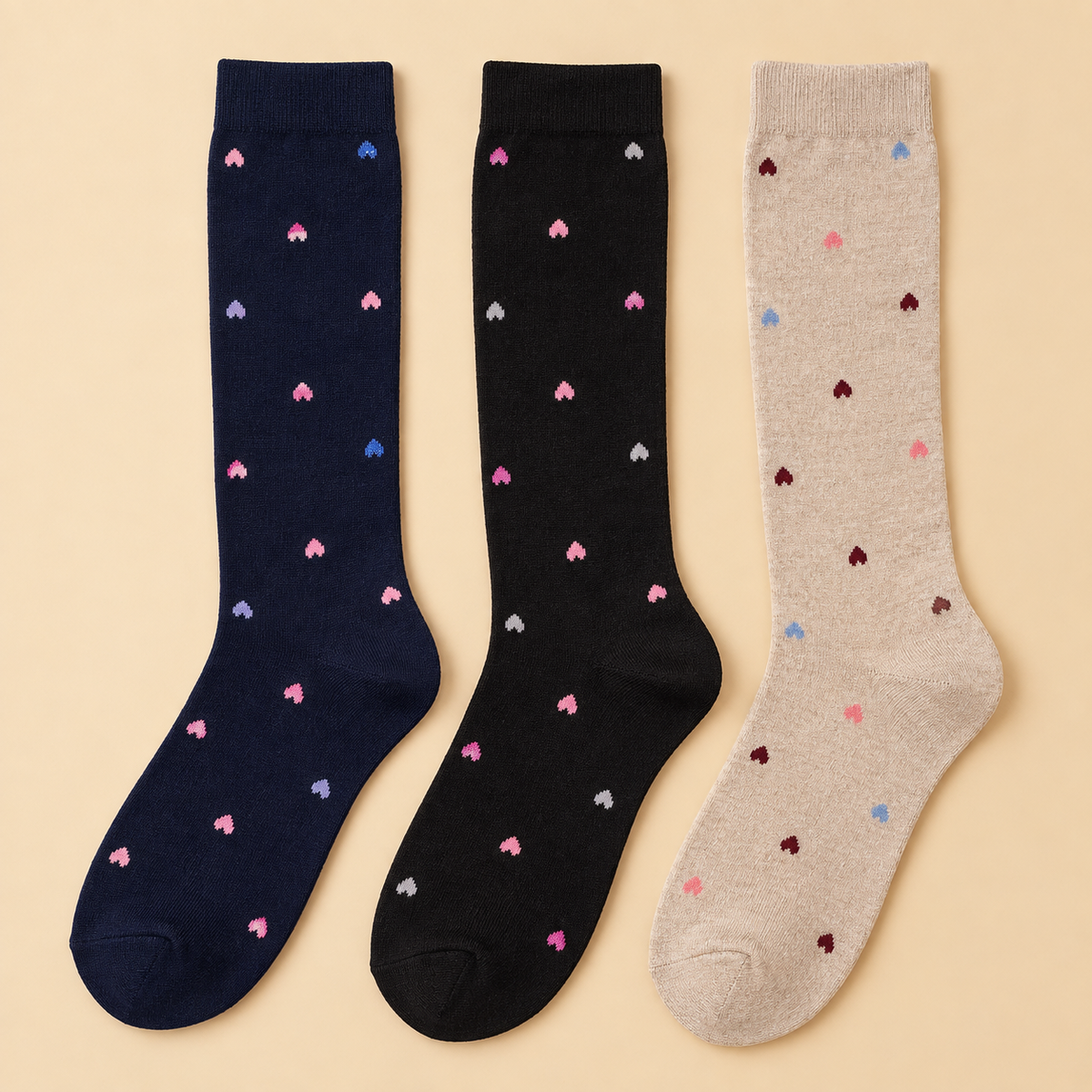 Lot de 3 chaussettes hautes – 35/40 L'Indisciplinée