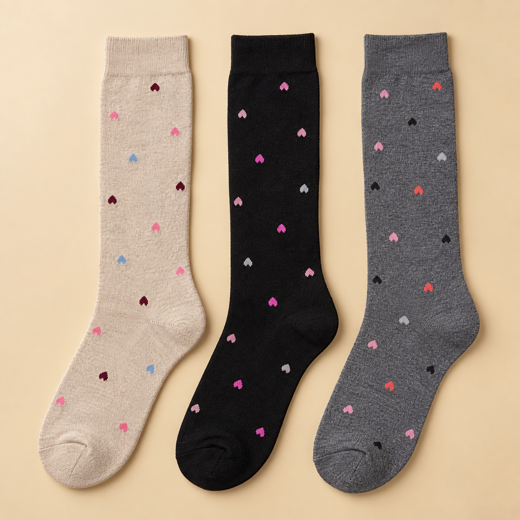 Lot de 3 chaussettes hautes – 35/40 L'Indisciplinée