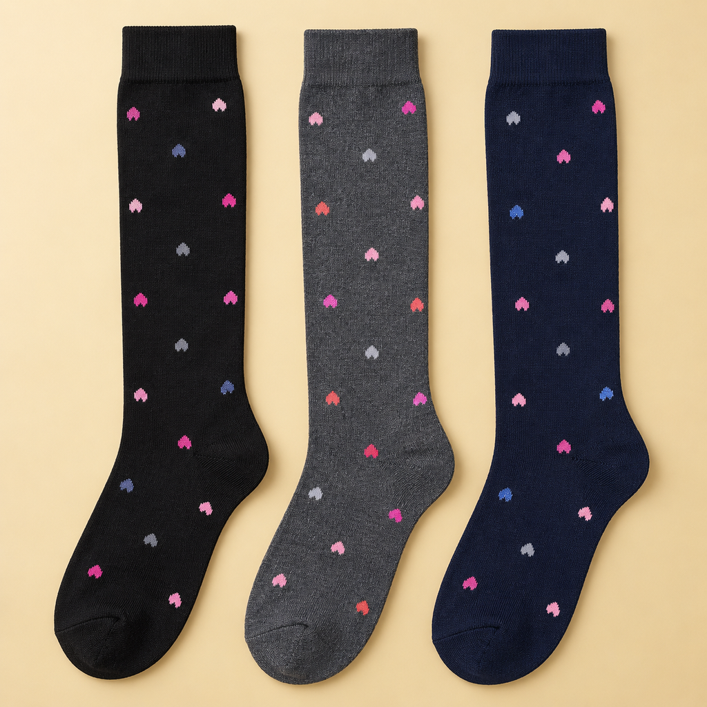 Lot de 3 chaussettes hautes – 35/40 L'Indisciplinée
