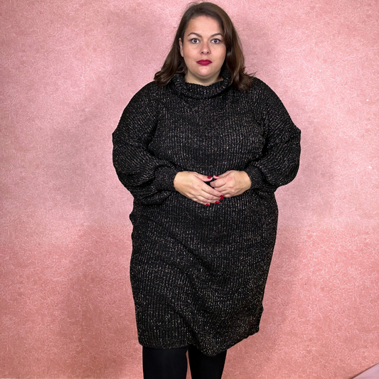 ROBE PULL A COL LARGE