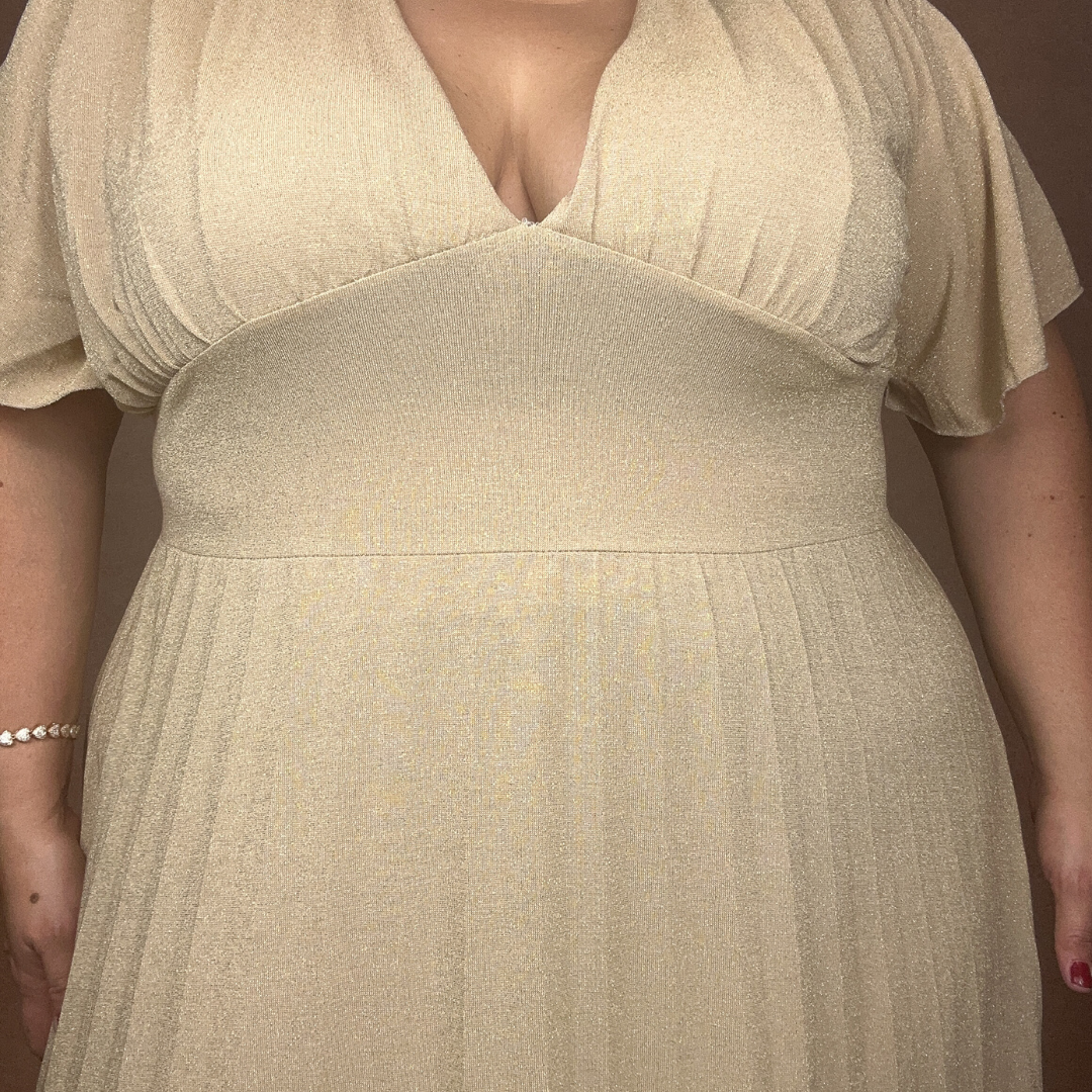 ROBE SETTANTADUE DORÉE L'indisciplinée