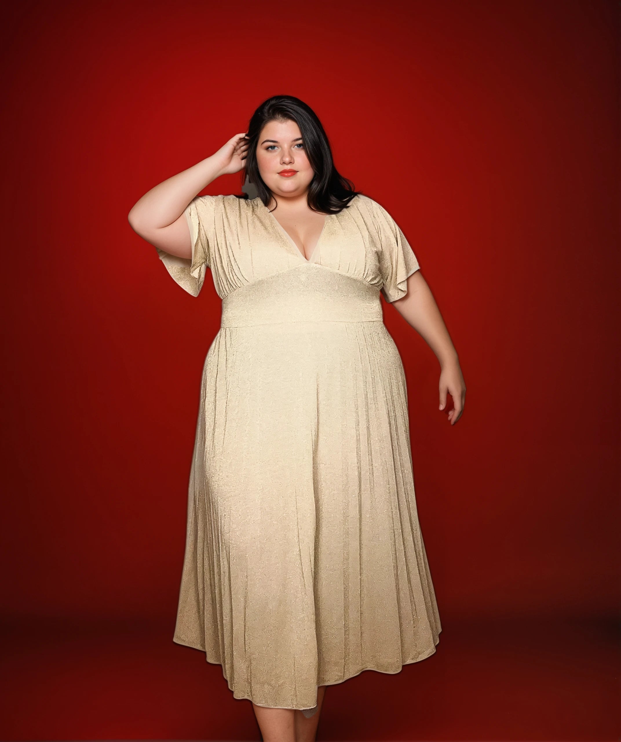 ROBE SETTANTADUE DORÉE L'indisciplinée