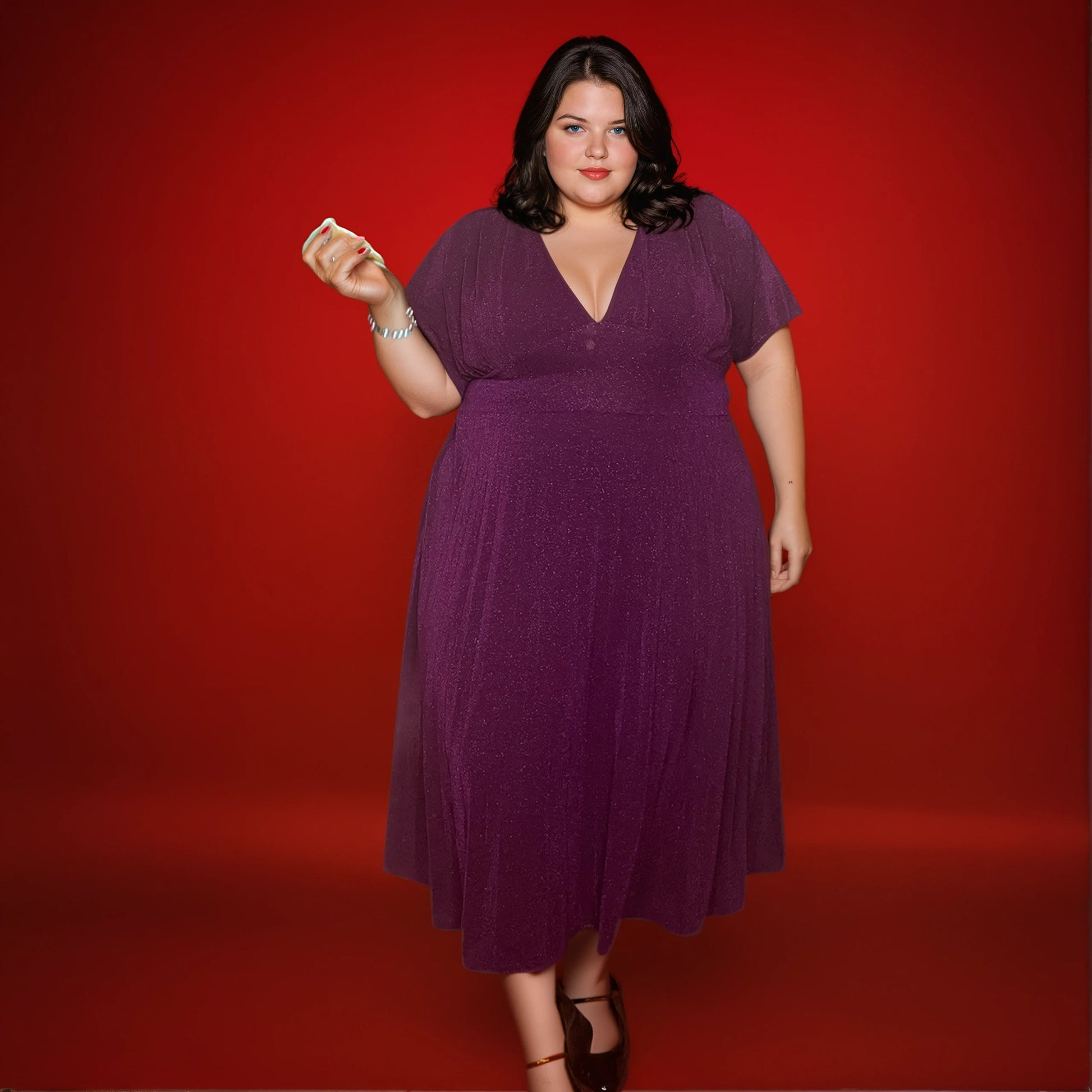 ROBE SETTANTADUE VIOLETTE L'indisciplinée