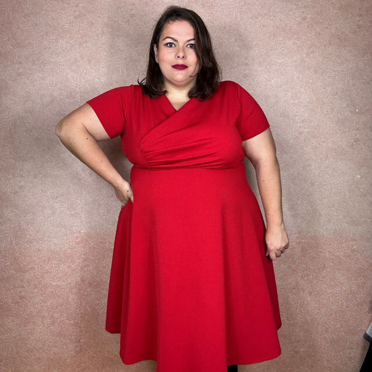 ROBE ÉLÉGANTE DRAPPÉ HAUT