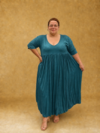 Robe longue en viscose teintée L'indisciplinée