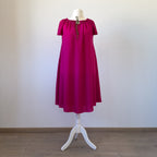 ROBE VISCOSE FUXIA