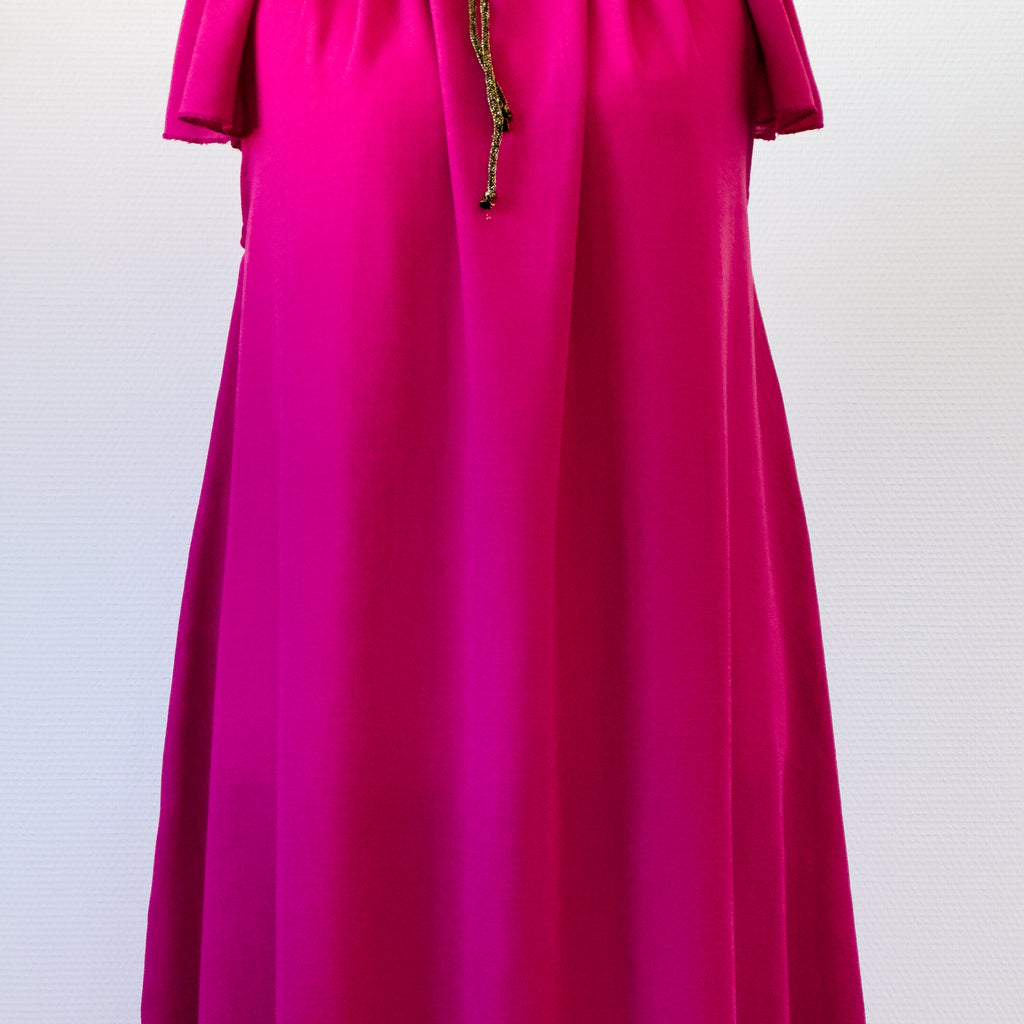 ROBE VISCOSE FUXIA