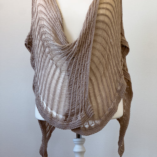 PONCHON MAILLE BEIGE