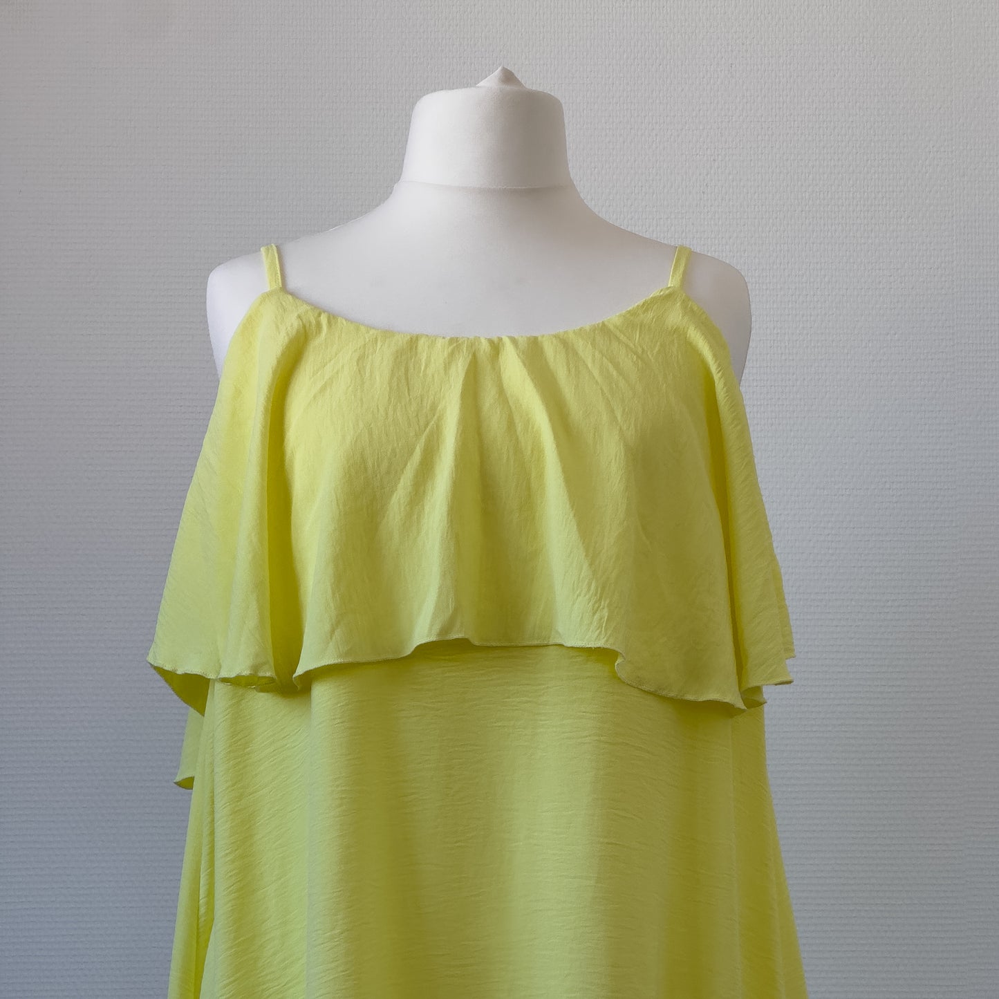 ROBE STRAPPY GIALLO