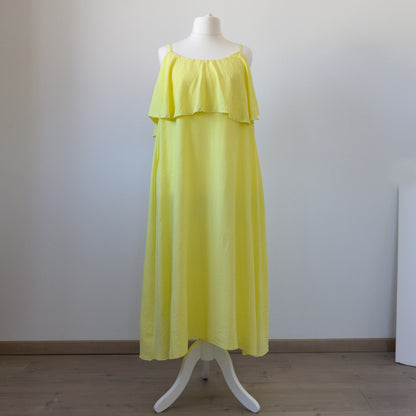 ROBE STRAPPY GIALLO