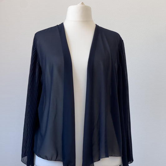 BOLERO PLISSÉ MARINE