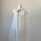 ROBE VISCOSE BLANCHE