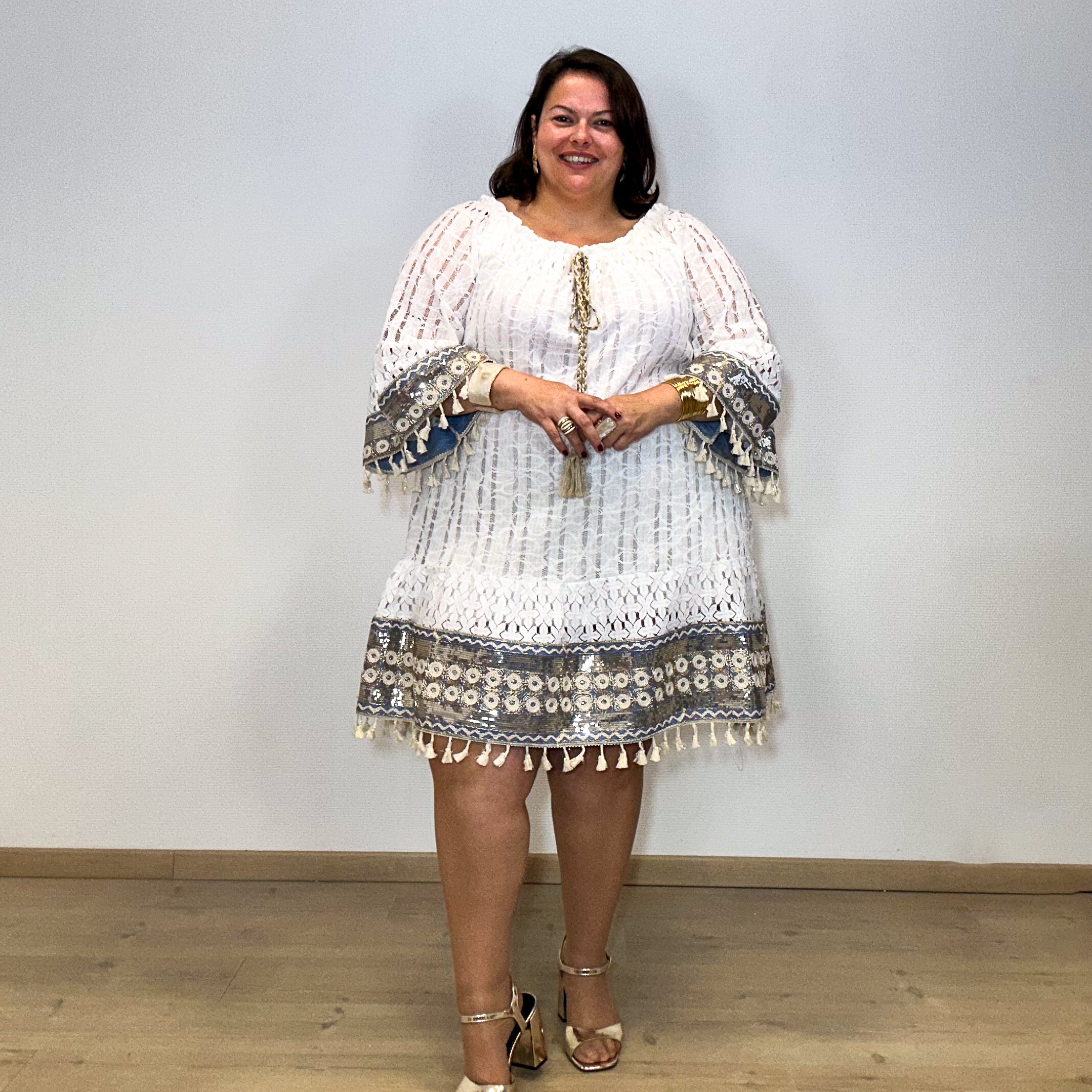 ROBE DENTELLE BLANCHE