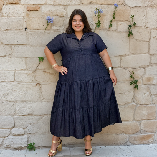 ROBE EFFET JEANS L'indisciplinée