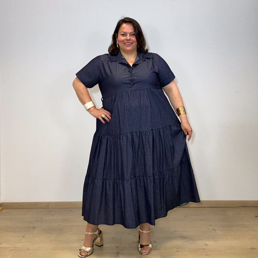 ROBE EFFET JEANS L'indisciplinée