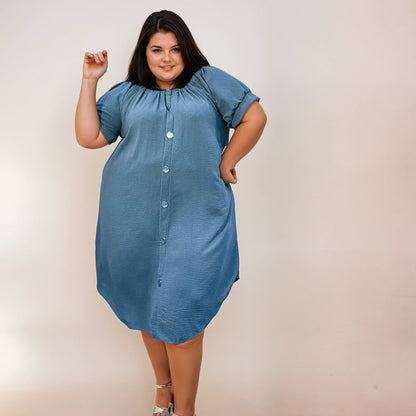 ROBE BOUTON ENCRE L'indisciplinée