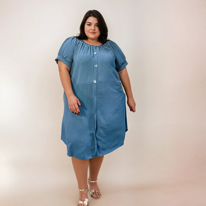 ROBE BOUTON ENCRE L'indisciplinée