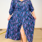ROBE CHEMISE LONGUE IMPRIMÉ ABSTRAIT L'indisciplinée