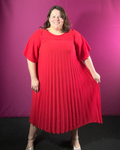 ROBE GRENAT L'indisciplinée