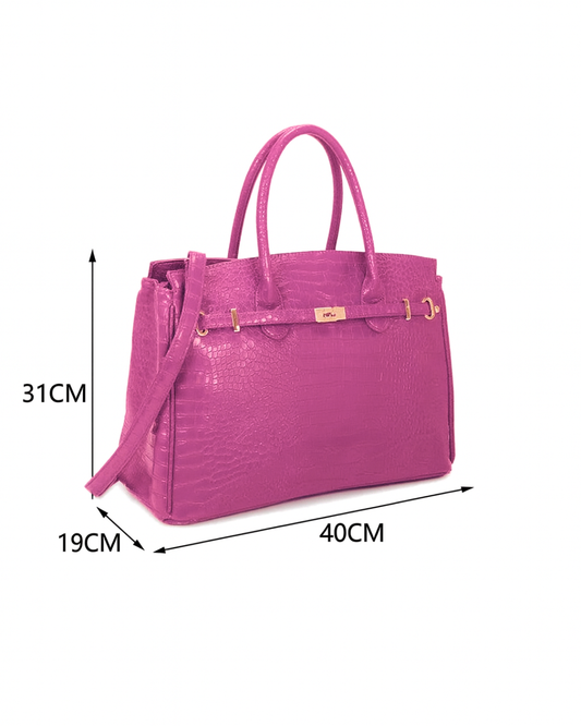 SAC - " IT'S NOT A BAG, IT'S A BIRKIN " - FUSCHIA