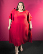 ROBE GRENAT L'indisciplinée