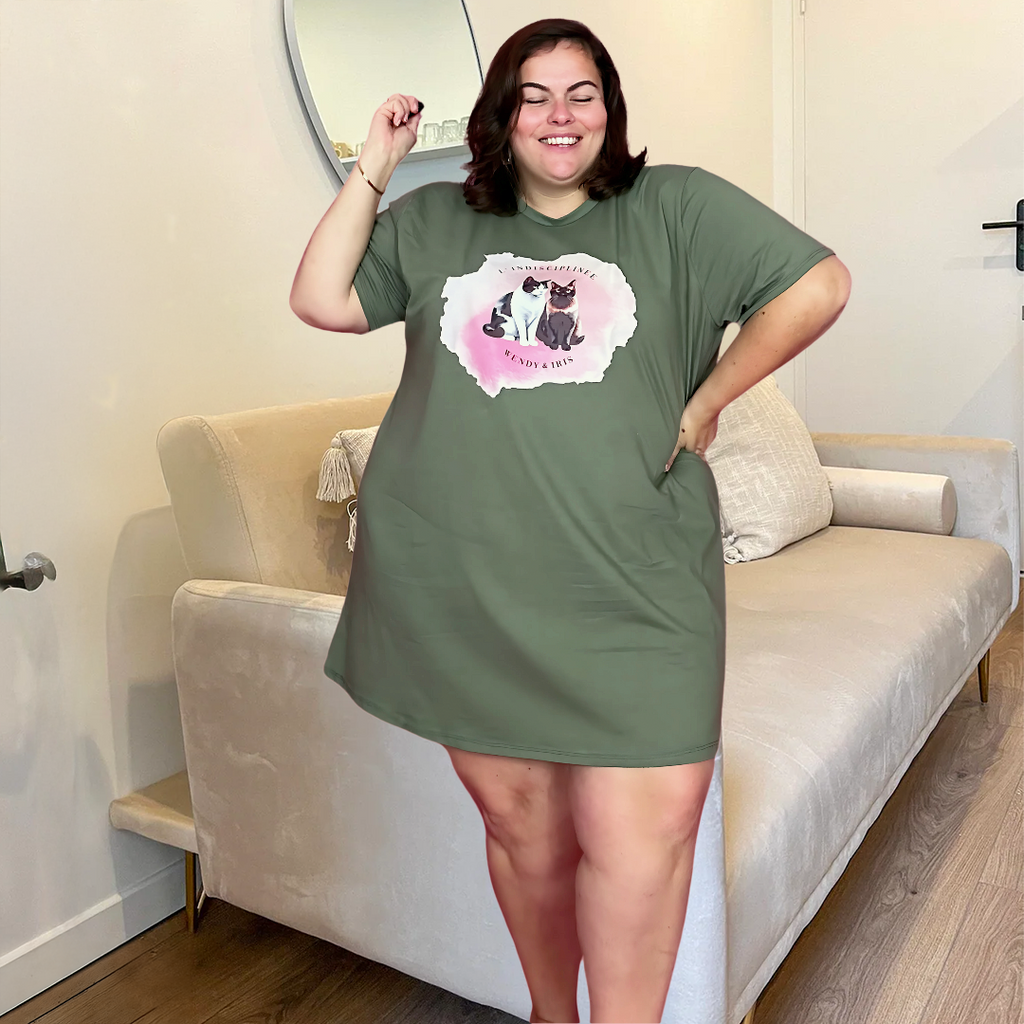 T-SHIRT DE NUIT - Wendy & Iris L'indisciplinée