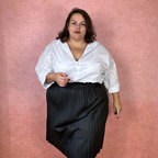 JUPE PLISSÉE SIMILI CUIR