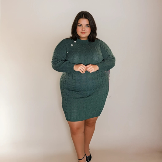 ROBE PULL À MINI COL L'indisciplinée