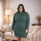 ROBE PULL À MINI COL L'indisciplinée