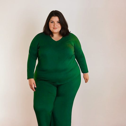 PYJAMA DOUX VERT L'indisciplinée