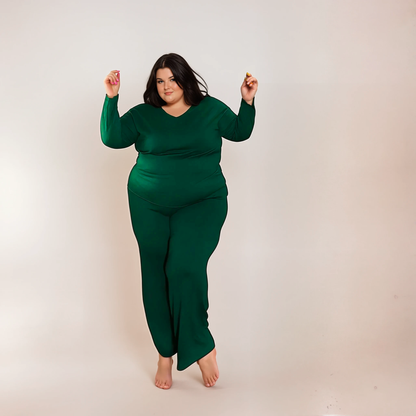 PYJAMA DOUX VERT L'indisciplinée