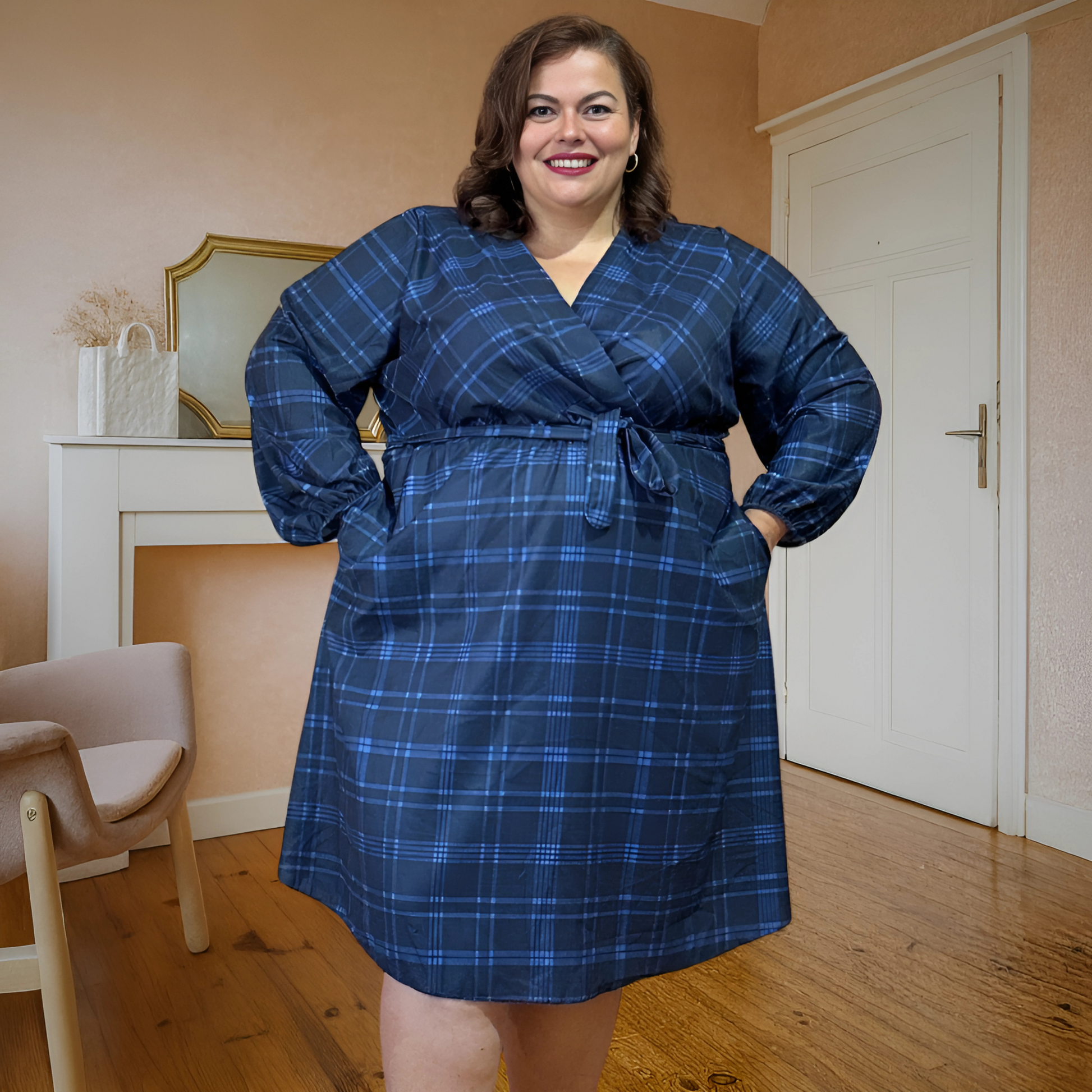 ROBE CACHE-COEUR SCOTTISH L'indisciplinée